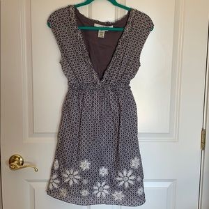 COPY - Max Studio Embroidered Floral dress